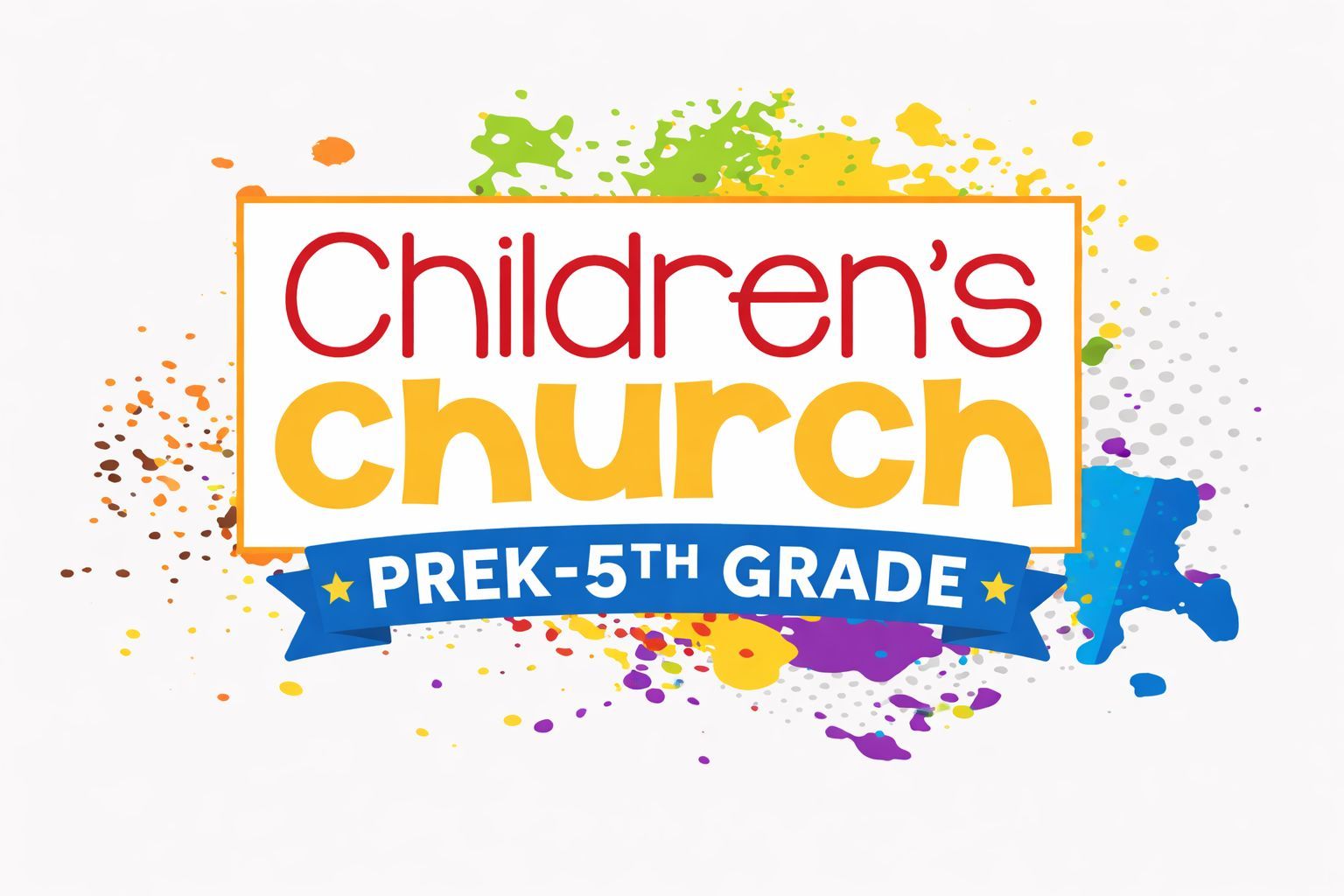 Children's Church for PreK through 5th grade